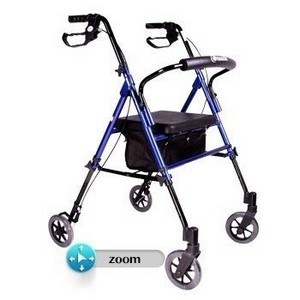 9 Andadera Rollator Ultra Compacta de Lujo